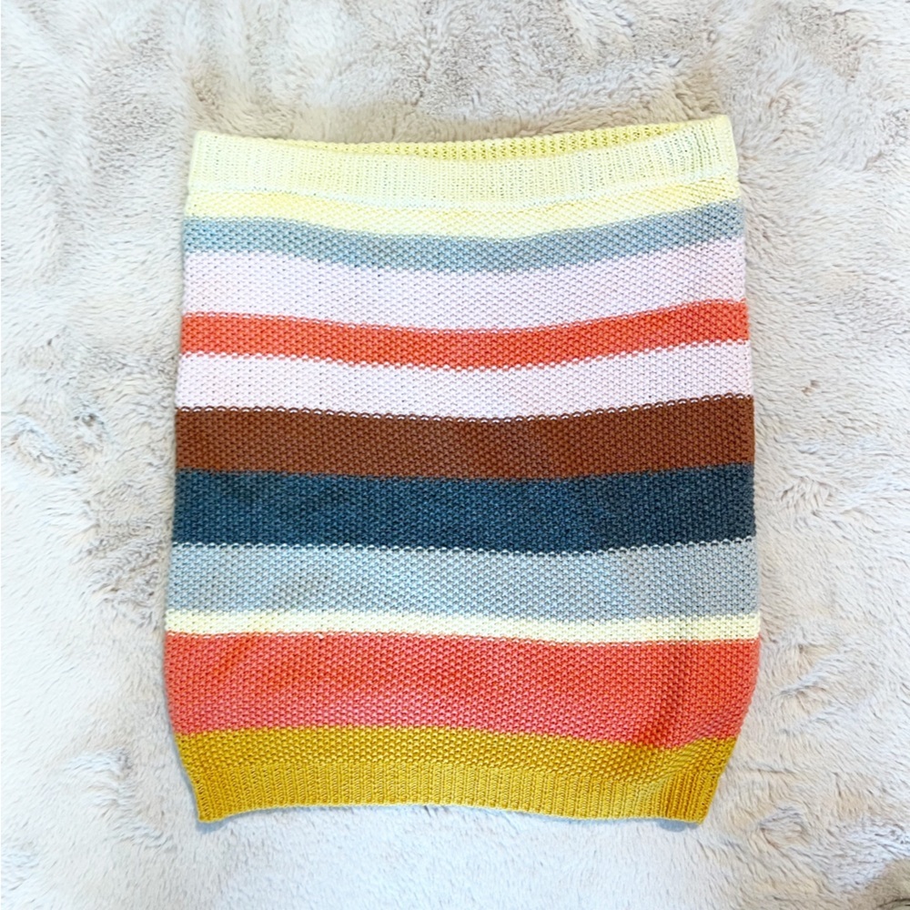 Striped Knit Halter Top and Skirt Set Size Small - Picture 7 of 11
